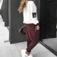 🔥Limited stock available 49% OFF🔥Color-Block Pullover Hoodie & Jogger Pants Set
