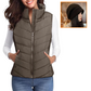 💖HOT SALE 49% OFF✨️Womens Sleeveless Zip Up Puffer Vest💗-Cozy Without Bulk