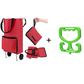 🛍️✨ Convertible shopping tote – hides wheels, holds 20kg, expands with zipper!