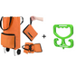 🛍️✨ Convertible shopping tote – hides wheels, holds 20kg, expands with zipper!
