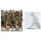 Men's Multi-Pockets Drawstring Elastic Waist Cargo Pants