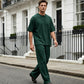 🥳SUMMER HOT SALE💥49% OFF! 🔥Men's T-Shirt & Wide-Leg Pants 2-Piece Set