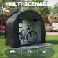 🚲🏠 Outdoor Portable Bike Storage Shed – weather-resistant, spacious, easy assembly – fits bikes, tools & lawn mower. 50% OFF! 🔥💪