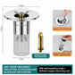 🛠️✨ Stainless Steel Floor Drain Filter – Durable and Easy to Clean 🔧