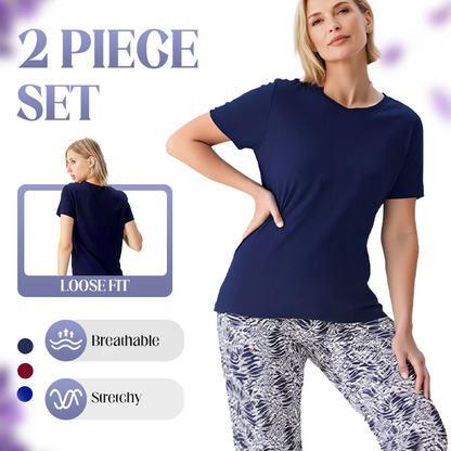 🌺 Casual 2-piece summer set – Ultimate comfort, now 49% OFF!