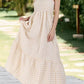 💃Women's Vintage Plaid Clashing Dresses