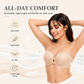 Removable Straps Wire-Free Gathering Bra