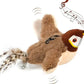 😻Realistic Sparrow Cat Toy – Rechargeable Chirping & Flapping Bird🐦