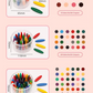 🎨 Washable Jumbo Crayons for Kids - 12/24/36 Colors Non-Toxic, Safe, and Fun Art Supplies