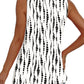 💜LAST DAY PROMOTION - 49%OFF💜Women's Print Flowy Sleeveless V Neck Peplum Tank Tops