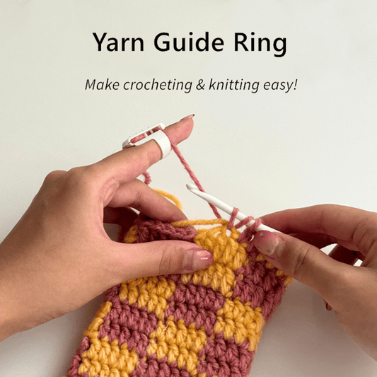 Yarn Guide Ring Crocheting Knitting Tool