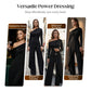 👗 49% OFF NOW! ✨ Women's Elegant One-Shoulder Jumpsuit – Wide-Leg Flow, Wrap Skirt Detail & Premium Breathable Fabric for a Chic Look 💃