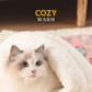 🐱🛏️ Warm Plush Cat Sleeping Bag – Self-warming cave & cozy hideaway ✨