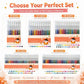 🔥LAST DAY SALE ONLY ￡6.99!!✨50K+ SOLD!🎁Glitter Gel Pen Set