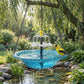🔥💐SPRING DAY SALE- 49% OFF⚡50K+ SOLD!🐦Solar Cascade Hanging Bird Bath Fountain