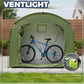 🚲🏠 Outdoor Portable Bike Storage Shed – weather-resistant, spacious, easy assembly – fits bikes, tools & lawn mower. 50% OFF! 🔥💪