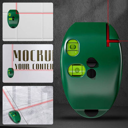 📐🔴 90° Right Angle Laser Level – Quick Alignment for Tile, Shelves & DIY