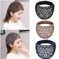 🎀Plum Blossom Hollow Beaded Wide Headband