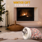 🐱🛏️ Warm Plush Cat Sleeping Bag – Self-warming cave & cozy hideaway ✨