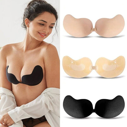 💗BUY 1 GET 1 FREE - 2 PAIRS - EACH ONLY £6.99!!🎁Adhesive Push-up Bra