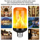 🔥LED flame light bulb with gravity sensing effect