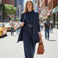 🎉Hot Sale 49% OFF🥳Elegant Longline Cardigan 3-Piece Set – Soft Fabric, Chic Top & Pants for Office Commute & Daily Outings
