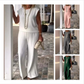 🔥New Arrivals 49% OFF🎁👗Women's Crew Neck Sleeveless Top and Pants Set