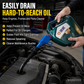 🔧 Flexible Oil Drain Funnel – Bendable Spill-Control Tool for Car Maintenance