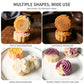 🥮✨ Creative Double-Ended Pastry Mold – 3D Press & Release Mooncake Maker with Multiple Patterns