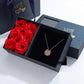 🍀💖 Magnetic Four-Leaf Clover Necklace – 2-in-1 Transforming Heart Pendant