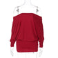 👗💐49% OFF! Off-Shoulder Pleated Skirt – Flattering cut for every body shape ✨💃【Limited Offer】