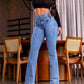 🎁2026 New Arrivals 49% OFF👖Stretch Flare Jeans With A High Waist