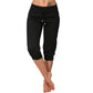 🥳SUMMER HOT SALE - 49% OFF! 🔥Drawstring Waist Cropped Sweatpants for Lounging 🏠💤