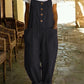 🌿Summer Sale - 49% OFF!👖Women's Casual Button-Front Overalls