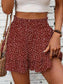 📢📢49% OFF !! ⏰Solid Color Stretch Waist Layered Short Skirt