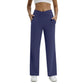 🍂🎁Autumn Hot Sale-49% Off🩷Plus Size Minimalist Baggy Stretch Casual High Rise Straight Leg Pants