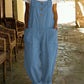 🌿Summer Sale - 49% OFF!👖Women's Casual Button-Front Overalls