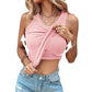 🔥💐SPRING DAY SALE⚡50K+ SOLD!💖Ribbed Stretchy Tank Top with Shelf Bra