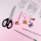 DIY Shrinky Dinks Keychain Set,Kids Art Activities and Party Favors