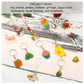 DIY Shrinky Dinks Keychain Set,Kids Art Activities and Party Favors