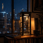 📞49% OFF NOW✨Vintage Phone Booth Ambient Lamp