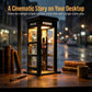 📞49% OFF NOW✨Vintage Phone Booth Ambient Lamp