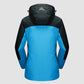 3-in-1 waterproof winter coat, fleece-lined, two-piece suit, ski and hiking jacket with hood