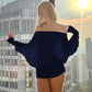 👗💐49% OFF! Off-Shoulder Pleated Skirt – Flattering cut for every body shape ✨💃【Limited Offer】