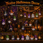 🎃💎 31-Day Halloween Diamond Painting Advent Calendar – DIY Gnome Ornament Countdown Kit