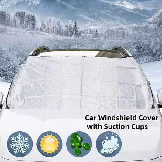 ⏳Limited-time 49% OFF⏰Car Windshield Cover with Suction Cups🚗🪟