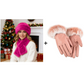 🎅CHRISTMAS SALE 49% OFF!🔥Fluffy Fur Bucket Hat Warm Winter Hat + Free Matching Scarf ⏰