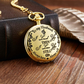 "TO MY SON/ DAUGHTER/ DAD" Quartz Pocket Chain Watch