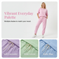 ⏳Time-limited Special⏰Women's Casual Solid Color Top & Pants Set