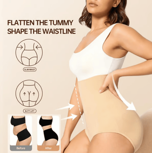 🔥Buy 1 Get 1 Free🔥70% OFF👙High Waist Tummy Control Shapewear Panties